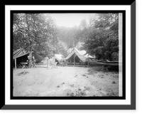 Historic Framed Print, Summer camps: G. Whiz Canoe Club,  17-7/8" x 21-7/8"
