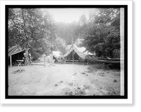 Historic Framed Print, Summer camps: G. Whiz Canoe Club,  17-7/8" x 21-7/8"