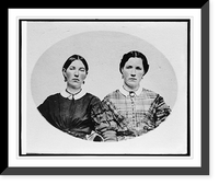 Historic Framed Print, Dr. Jas A. Watson copy [portrait women],  17-7/8" x 21-7/8"