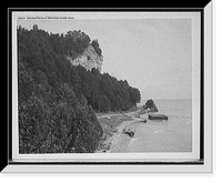 Ferry entering slip, Vintage Print