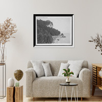 Ferry entering slip, Vintage Print