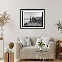 Historic Framed Print, Salt River Project, Ariz. Apache Indians,  17-7/8" x 21-7/8"