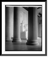 Historic Framed Print, Lincoln Memorial, [Washington, D.C.] - 14,  17-7/8" x 21-7/8"