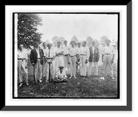 Historic Framed Print, Wash. Cricket Club, July 4, 1913,  17-7/8" x 21-7/8"
