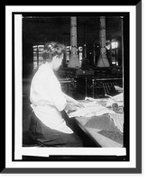 Historic Framed Print, Bureau Engraving & Ptg., patching spoiled stamps, every stamp must be accounted for, [19,  17-7/8" x 21-7/8"