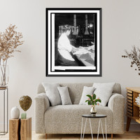 Historic Framed Print, Bureau Engraving & Ptg., patching spoiled stamps, every stamp must be accounted for, [19,  17-7/8" x 21-7/8"