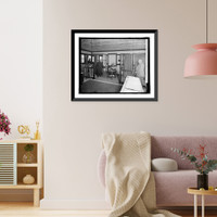 Historic Framed Print, De Lux election building and voting booth, Lanham, Md., [11/4/24] - 2,  17-7/8" x 21-7/8"