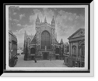 Historic Framed Print, Bath Abbey,  17-7/8" x 21-7/8"