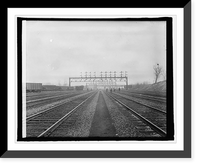 Historic Framed Print, Union Station, [Washington, D.C.], tracks in rear - 2,  17-7/8" x 21-7/8"
