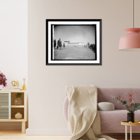 Historic Framed Print, Cong. Country Club, [Bethesda, Maryland], exterior,  17-7/8" x 21-7/8"