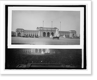 Historic Framed Print, Union Station, [Washington, D.C.] - 4,  17-7/8" x 21-7/8"