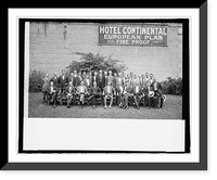 Historic Framed Print, Railway mail clubs convention,  17-7/8" x 21-7/8"