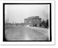 Historic Framed Print, Govt. Hospital for Insane, Hitchcock Hall, [Washington, D.C.],  17-7/8" x 21-7/8"