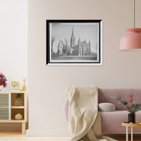 Historic Framed Print, Salisbury Cathedral - 2,  17-7/8" x 21-7/8"