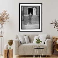 Historic Framed Print, Dr. Geo. E. Lewis, Sup. of Schools, Montgomery County, Md.,  17-7/8" x 21-7/8"