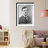 Historic Framed Print, Capt. Sam Mahoney, portrait bust,  17-7/8" x 21-7/8"