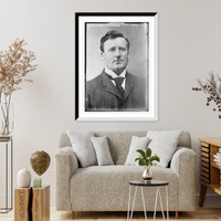 Historic Framed Print, Capt. Sam Mahoney, portrait bust,  17-7/8" x 21-7/8"