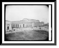 Historic Framed Print, Union Station, [Washington, D.C.] - 10,  17-7/8" x 21-7/8"