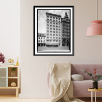 Historic Framed Print, Interstate Bldg.,  17-7/8" x 21-7/8"