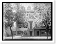 House at 604 H, N.W., Washington, D.C., which plot to assinate sic Lincoln was hatch, Historic Print