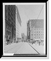 Historic Framed Print, Fifth Avenue from Grant Street, Pittsburgh, Pa.,  17-7/8" x 21-7/8"