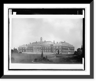 Historic Framed Print, Georgetown Prep School, Rockville, Md.,  17-7/8" x 21-7/8"