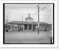 Lord Baltimore Filling Station, Conn. Ave. & Ordway St., Washington, D.C, Vintage Poster