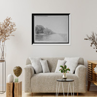 Historic Framed Print, Bula Creek at Mound Grove, near Ormond, Fla.,  17-7/8" x 21-7/8"