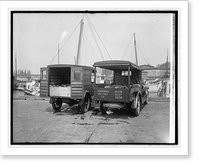 Semmes Motor Co. Lansburgh Sea Food truck, 1926, Vintage Wall Art