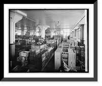 Historic Framed Print, Ford Motor Co. interior - 2,  17-7/8" x 21-7/8"