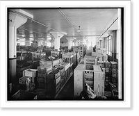 Historic Framed Print, Ford Motor Co. interior - 2,  17-7/8" x 21-7/8"