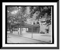 Historic Framed Print, Mayflower Hotel (Conn. Ave. entrance), [Washington, D.C.] - 2,  17-7/8" x 21-7/8"