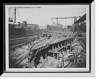 Hy Myers, Robinson, & mascot - Bklyn, 1916, Antique Wall Art