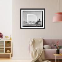 Historic Framed Print, Warner Quinlan Co., Conn. Ave. bridge, [Washington, D.C.],  17-7/8" x 21-7/8"