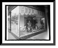Historic Framed Print, Erlebacher window,  17-7/8" x 21-7/8"