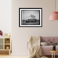 National Delivery Association, Lincoln memorial, Washington, D.C, Antique Print