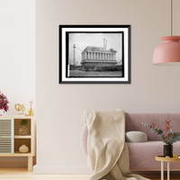 Lincoln Memorial, Washington, D.C., Jany. 1917, Antique Wall Art