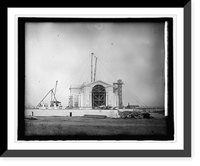 Historic Framed Print, Lincoln Memorial, [Washington, D.C.], under const. - 2,  17-7/8" x 21-7/8"