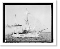 Historic Framed Print, U.S.S. Mayflower - 2,  17-7/8" x 21-7/8"