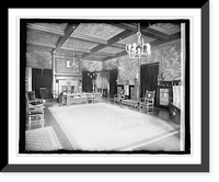 Historic Framed Print, Mexican Embassy, [Washington, D.C.], drawing room,  17-7/8" x 21-7/8"