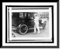 Herbert Hoover auto, Vintage Poster