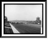 Historic Framed Print, Auto races, Bennings, [Washington, D.C.], Labor Day, 1917,  17-7/8" x 21-7/8"