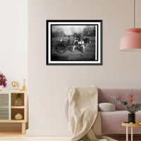 Historic Framed Print, Capt. Warren W. Whiteside, 10th Cavalry,  17-7/8" x 21-7/8"