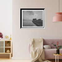 Historic Framed Print, The Shore Drive, Belle Isle [Park], Detroit, Mich.,  17-7/8" x 21-7/8"