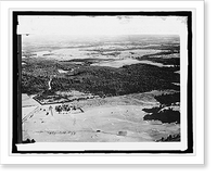 Historic Framed Print, Congressional Country Club, [Bethesda, Maryland]; air view,  17-7/8" x 21-7/8"