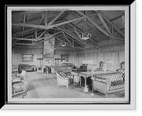 Historic Framed Print, A Corner of Memorial Hall, [Frederick] Stearns laboratory, Detroit, Michigan,  17-7/8" x 21-7/8"