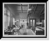 Historic Framed Print, Memorial Hall, [Frederick] Stearns laboratory, Detroit, Mich.,  17-7/8" x 21-7/8"