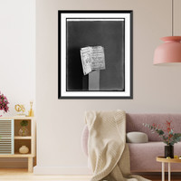 Historic Framed Print, [The Wonderful Virtues of Tobacco -Simon Miller],  17-7/8" x 21-7/8"