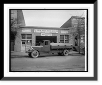 Historic Framed Print, Four Wheel Drive Auto Co. oil truck,  17-7/8" x 21-7/8"