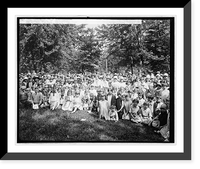 Historic Framed Print, Rockville group, Takoma News,  17-7/8" x 21-7/8"